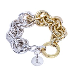 ROYAL LANA - Your inner fire Bracelet - Gold & Silver